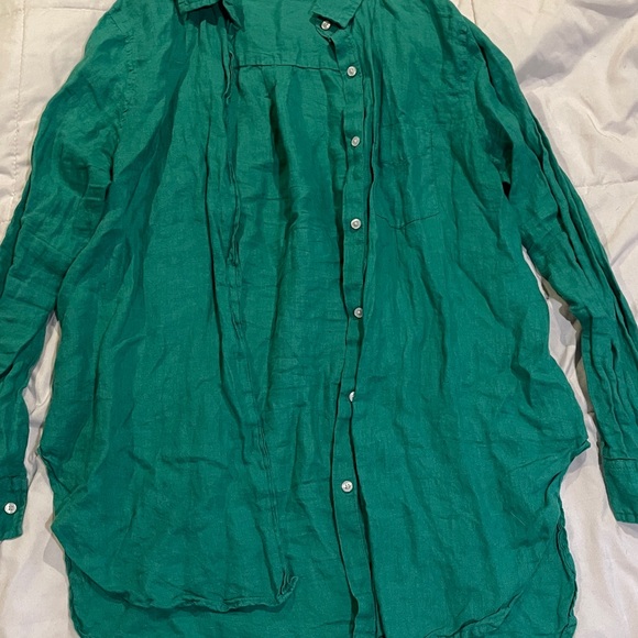 Monday Swimwear Monaco Shirt, size L in limited edition color Jade - Picture 2 of 2